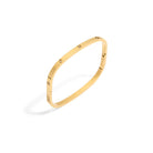 SQUARED GOLDEN SPARK BRACELET - PULSERAS - Malandra Jewelry - EMKP11 - B240