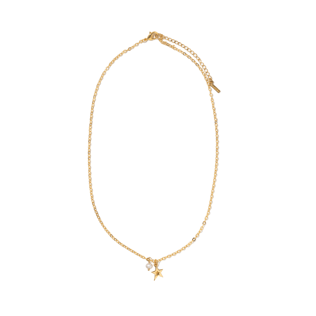 STARLIGHT PEARL NECKLACE - COLLARES - Malandra Jewelry - TC2405