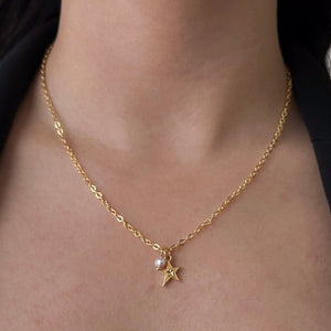 STARLIGHT PEARL NECKLACE - COLLARES - Malandra Jewelry - TC2405