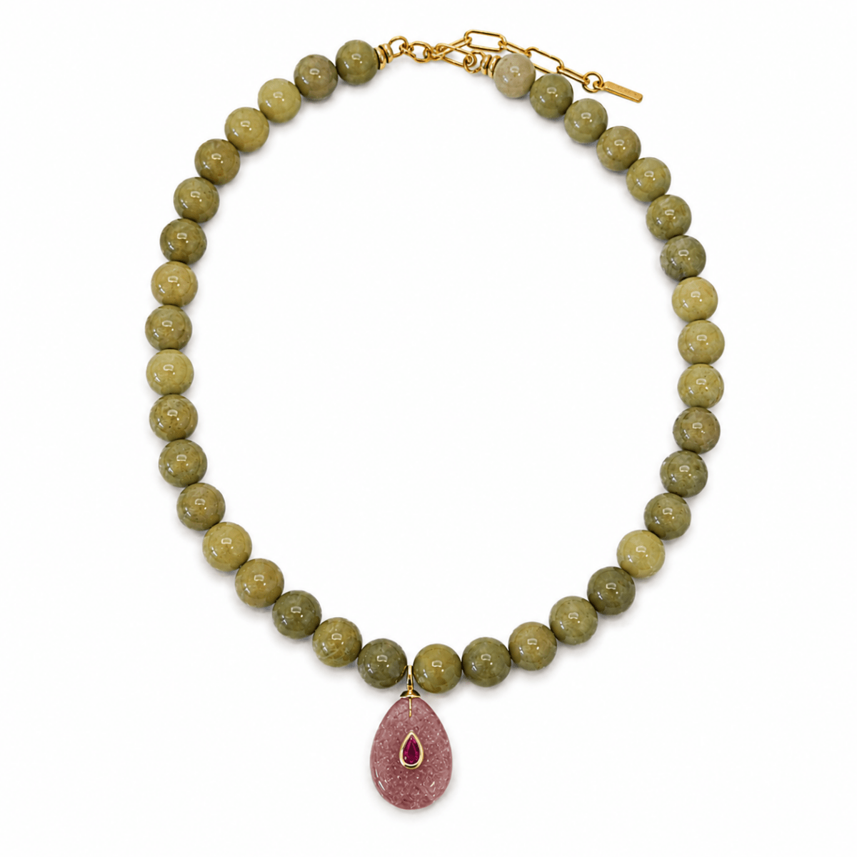 Strawberry Alxa Gaia Necklace - COLLARES - Malandra Jewelry - TC2619