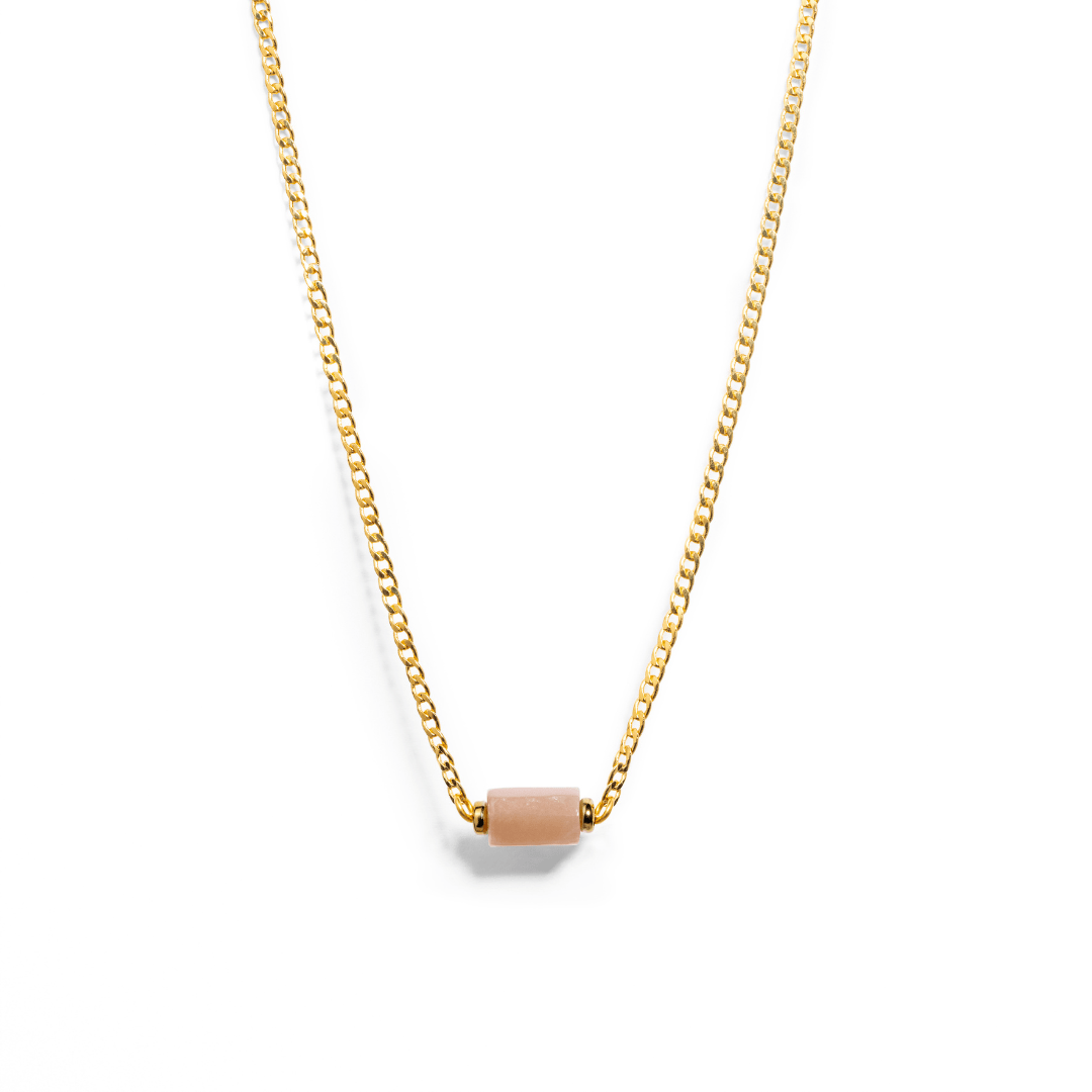 SUNSTONE AURA NECKLACE - COLLARES - Malandra Jewelry - TC1176