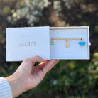 SWEET BOW CHARMS GIFT SET - SETS DE REGALO - Malandra Jewelry - SET172 EYHP14/EYHD24/EYHD34/EYHD30