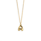SWEET GOLDEN BALLOON LETTER NECKLACE - COLLARES - Malandra Jewelry - TC1734.A