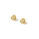 SWEETHEART EARRINGS - ARETES - Malandra Jewelry - VCA230 - 4000