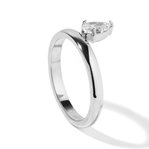 TEAR DROP SILVER ICON RING - ANILLOS - Malandra Jewelry - EUWR257.6.P-DZJDR202506235NINA-S