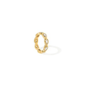 TEARDROP ORBIT RING - ANILLOS - Malandra Jewelry - EUWR364.6-JDR0105009-6