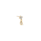 TEARDROP SPARK PIERCING - ARETES - Malandra Jewelry - ERA149 - 60240794087C - 4