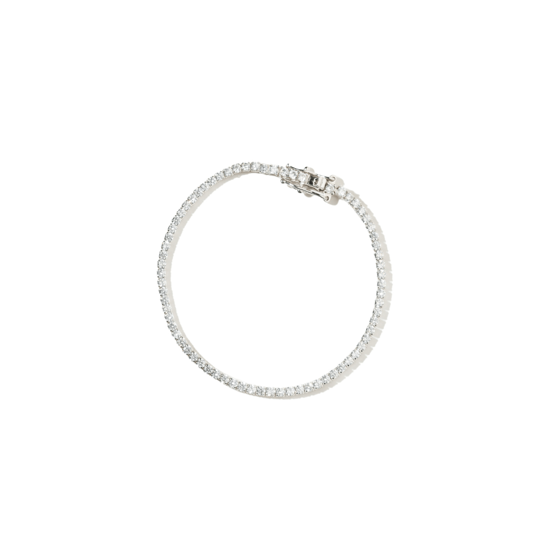 TENNIS SILVER DREAM BRACELET - PULSERAS - Malandra Jewelry - EAWP118.P - MMB61