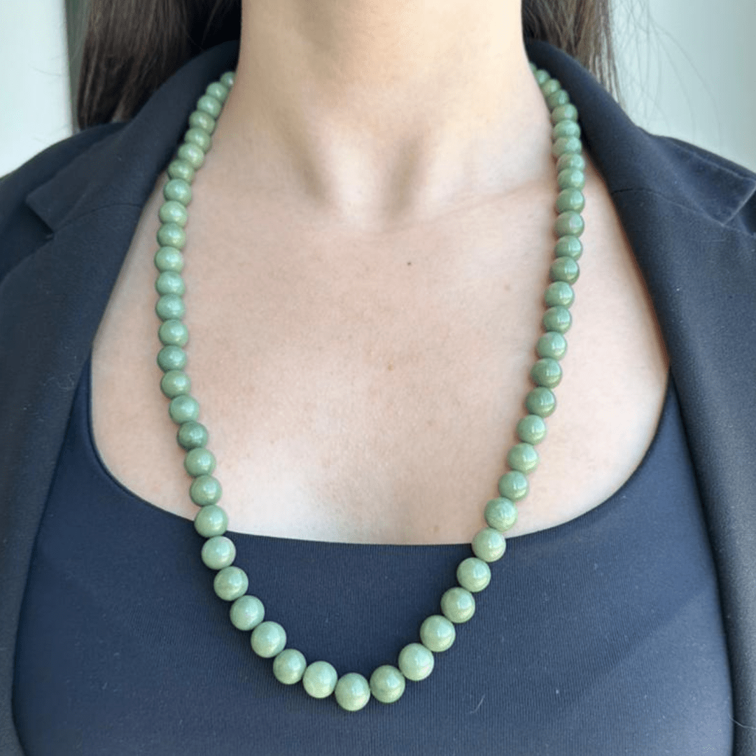 TERRA ALXA GREEN NECKLACE - COLLARES - Malandra Jewelry - TC2181