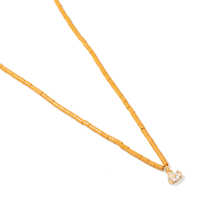 Terracotta Marquise Gaia Necklace - COLLARES - Malandra Jewelry - TC2699