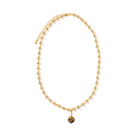 TIGER EYE BEADED NECKLACE - COLLARES - Malandra Jewelry - TC2290 / EYHC13