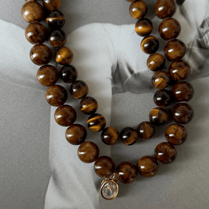 Tiger Moka Terra Necklace - COLLARES - Malandra Jewelry - TC2727