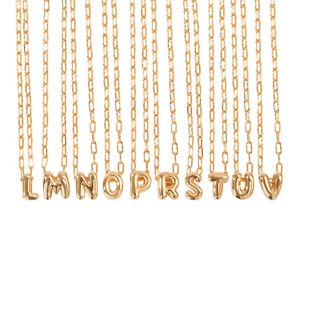 TIMELESS INITIAL NECKLACE - COLLARES - Malandra Jewelry - TC1796.A