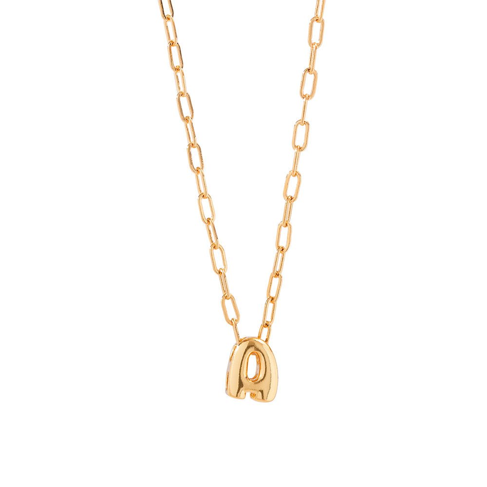 TIMELESS INITIAL NECKLACE - COLLARES - Malandra Jewelry - TC1796.A