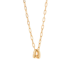 TIMELESS INITIAL NECKLACE - COLLARES - Malandra Jewelry - TC1796.A