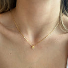 TIMELESS INITIAL NECKLACE - COLLARES - Malandra Jewelry - TC1796.A