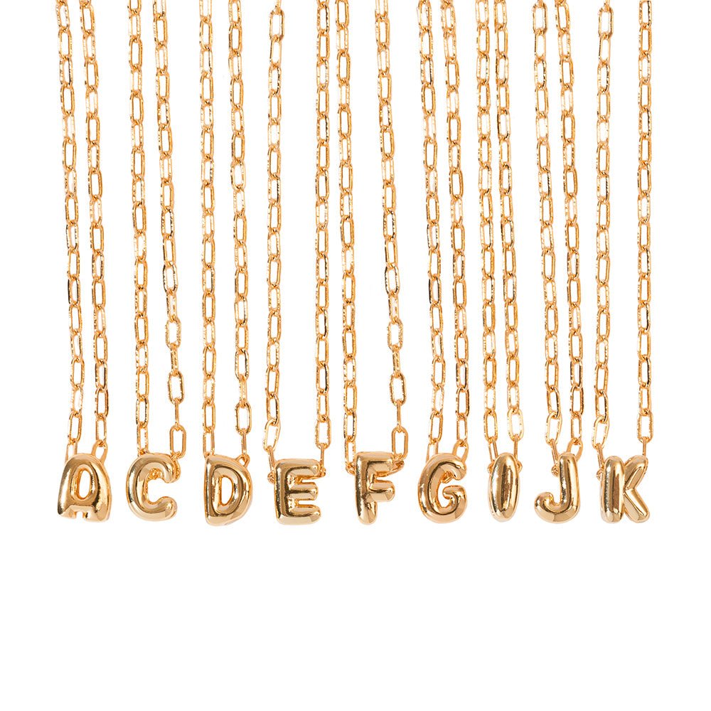 TIMELESS INITIAL NECKLACE - COLLARES - Malandra Jewelry - TC1796.A