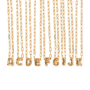TIMELESS INITIAL NECKLACE - COLLARES - Malandra Jewelry - TC1796.A