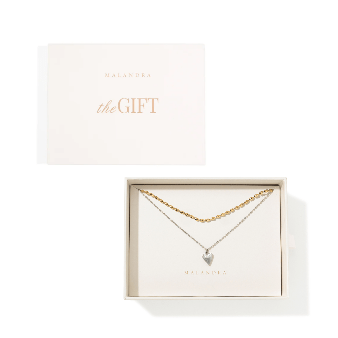 TIMELESS LOVE DUO GIFT SET - SETS DE REGALO - Malandra Jewelry - SET155- ZXC6 / ZXC8.P