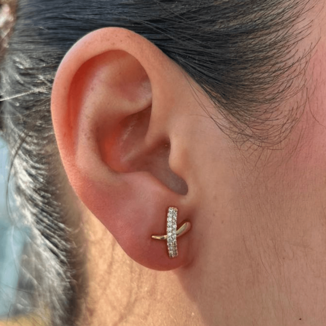 TIMELESS STUDS EARRINGS SET - ARETES - Malandra Jewelry - ZWA82-QX01195Y