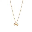 TINY BOW GOLDEN NECKLACE - COLLARES - Malandra Jewelry - XSC98 - SB - 210011GD