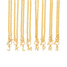 TOGGLE LETTER GOLDEN NECKLACE - COLLARES - Malandra Jewelry - TC1717.A