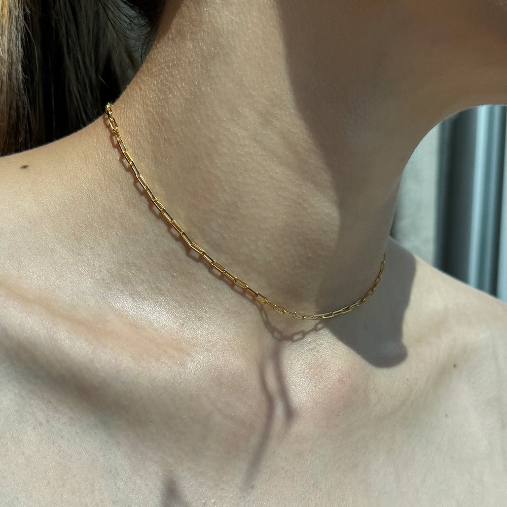 TOGGLE LINK MILANO NECKLACE - COLLARES - Malandra Jewelry - EAWC43