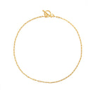 TOGGLE LINK MILANO NECKLACE - COLLARES - Malandra Jewelry - EAWC43
