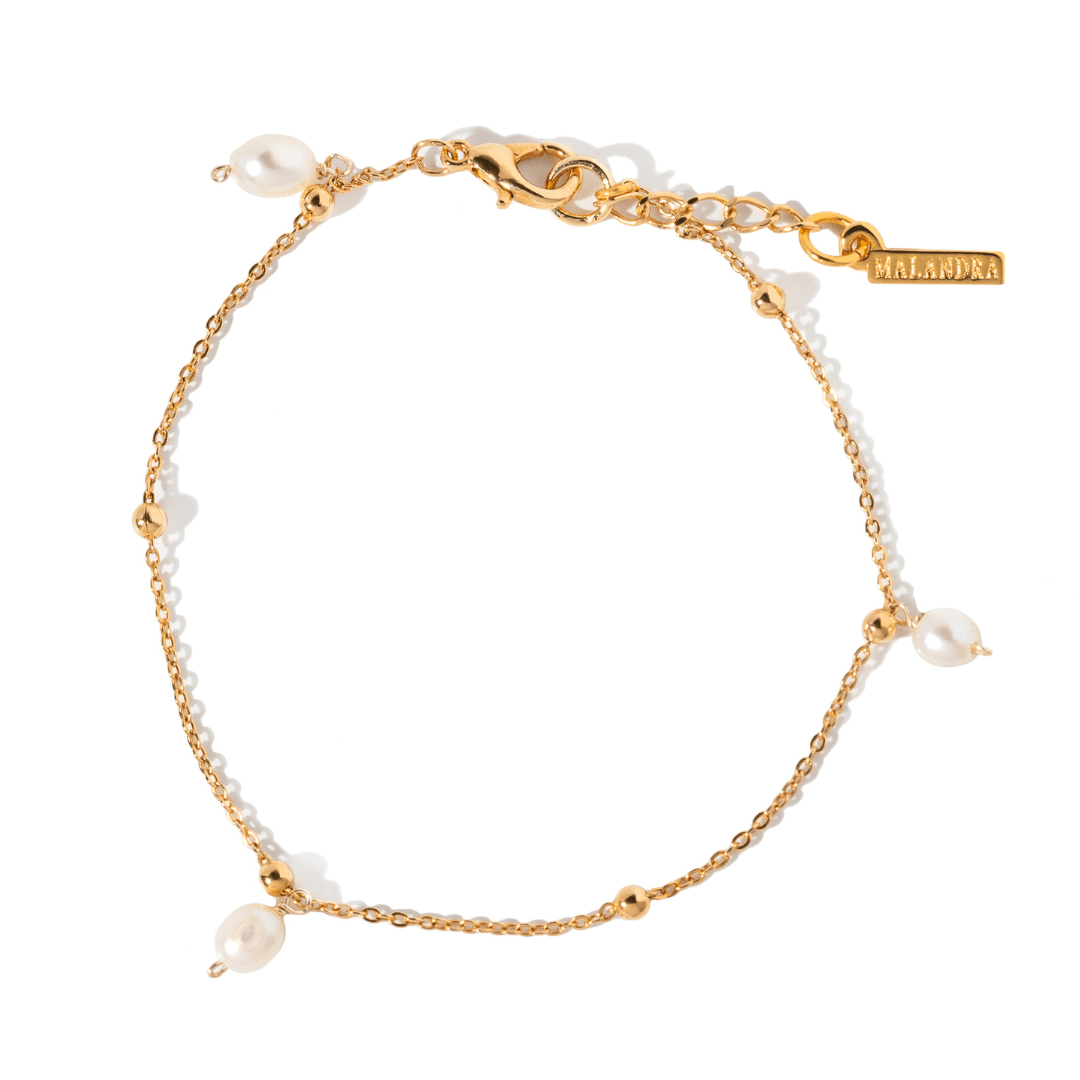 TRINITY PEARL BRACELET - PULSERAS - Malandra Jewelry - TP2528
