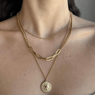 TRIPLE LUXE CHAIN NECKLACE - COLLARES - Malandra Jewelry - EUWC150 - JDN2407006