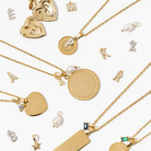 TRUE LOVE GOLDEN CUSTOM NECKLACE - COLLARES - Malandra Jewelry - TC1946