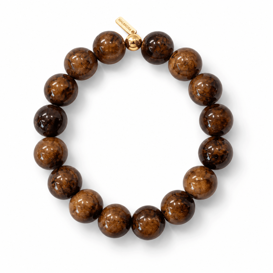 Truffle Jade Terra Bracelet - PULSERAS - Malandra Jewelry - TP2734