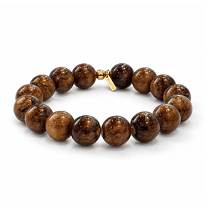 Truffle Jade Terra Bracelet - PULSERAS - Malandra Jewelry - TP2734
