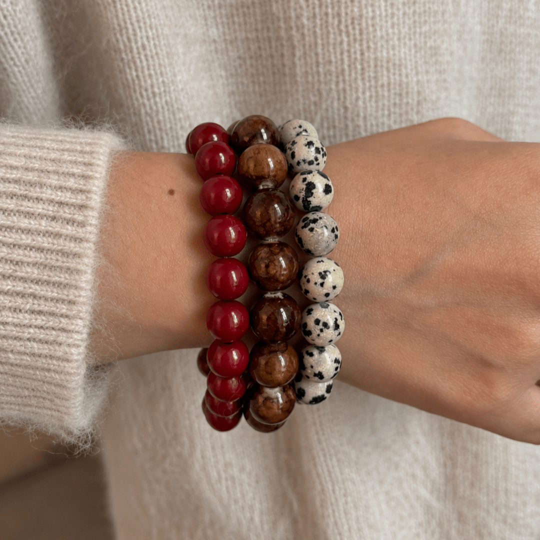 Truffle Jade Terra Bracelet - PULSERAS - Malandra Jewelry - TP2734