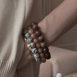 Truffle Jade Terra Bracelet - PULSERAS - Malandra Jewelry - TP2734