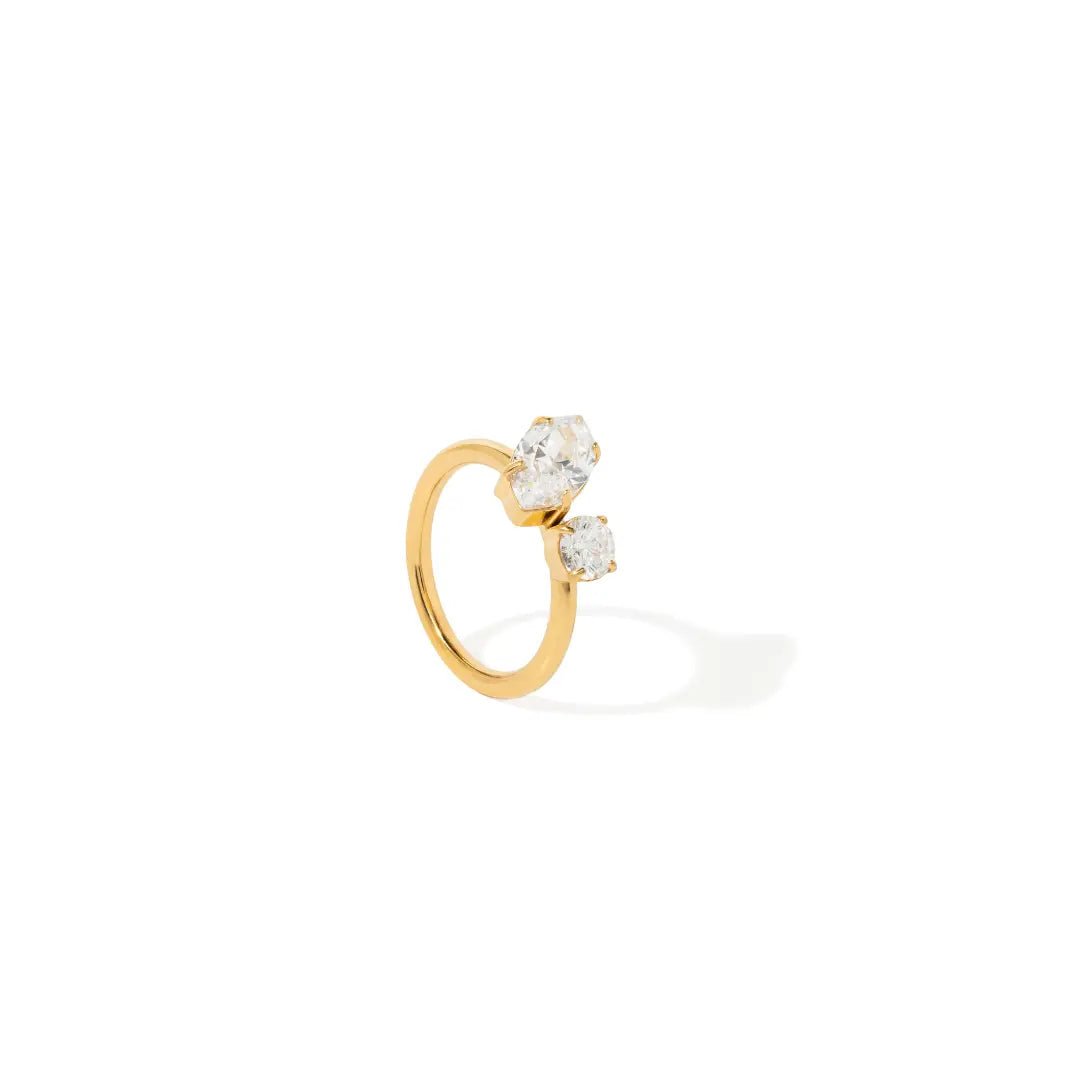 TWIN HALO GLEAM RING - ANILLOS - Malandra Jewelry - EUWR358-JDR0310014-7