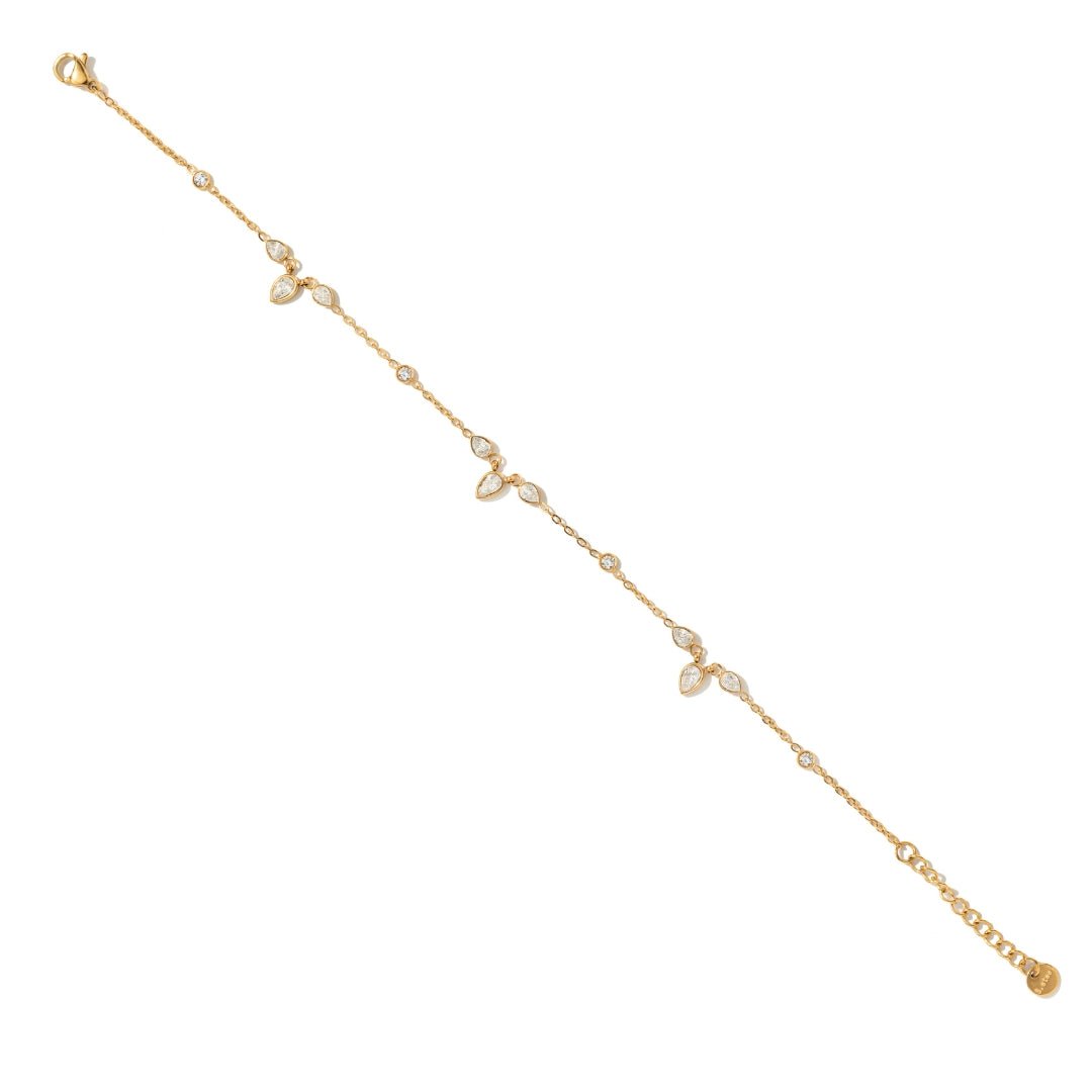 TWINKLE MARQUISE ANKLET - TOBILLERAS - Malandra Jewelry - EUWT551-JDA0203301