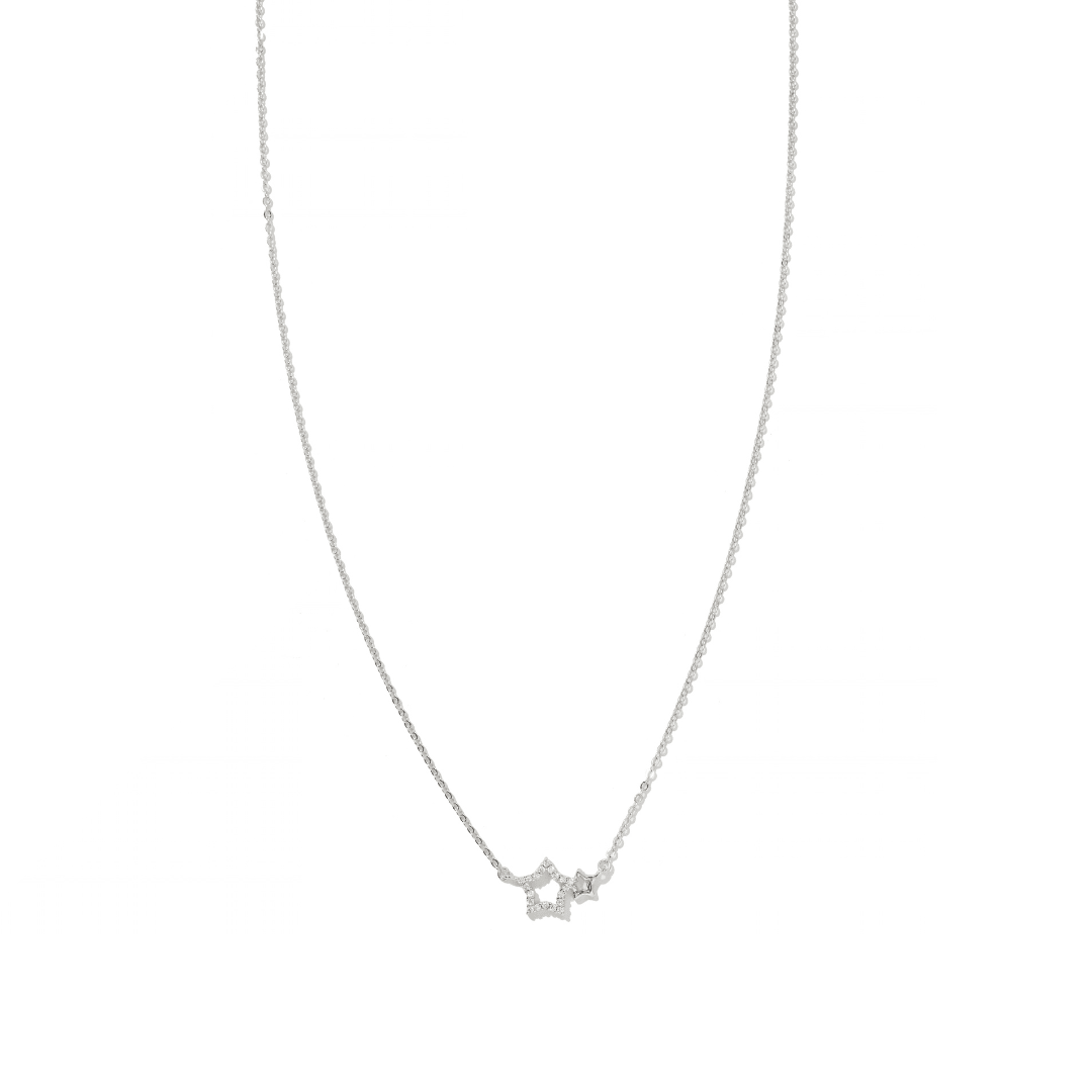 TWINKLE STAR SPARK NECKLACE - COLLARES - Malandra Jewelry - FBC506-1ECL0068-1RP-2