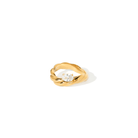 TWIST LUX OVAL RING - ANILLOS - Malandra Jewelry - EUWR265.6-JDR0305024-6