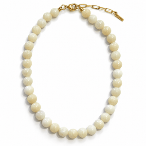 Vanilla Angelite Terra Necklace - COLLARES - Malandra Jewelry - TC2725