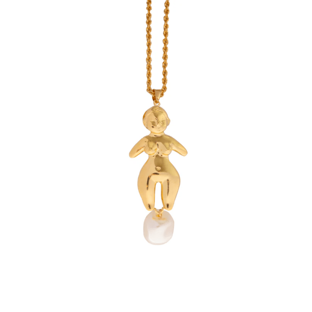 VENUS PEARL PENDANT - COLLARES - Malandra Jewelry - CAC24