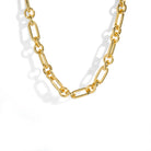 VICENZA LINK GOLDEN NECKLACE - COLLARES - Malandra Jewelry - XMC37