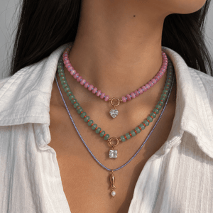 Violet Fish Necklace - COLLARES - Malandra Jewelry - EUWC584-JDN0112016