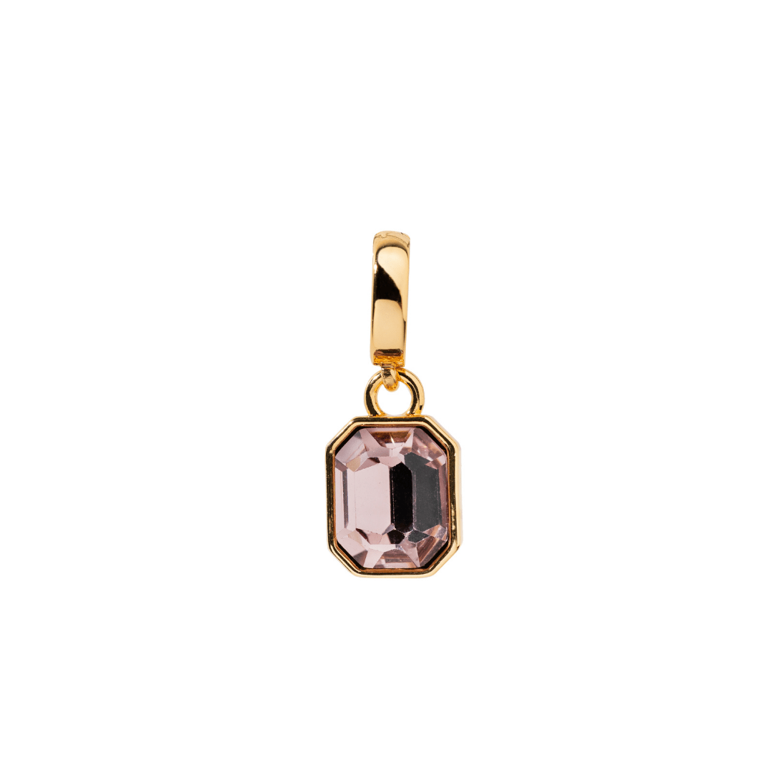 VIOLET GEM CHARM - DIJES - Malandra Jewelry - EYHD45 - HP31