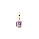 VIOLET GEM CHARM - DIJES - Malandra Jewelry - EYHD52 - HP10