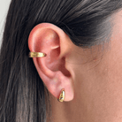 WAVE BAND EAR CUFF - ARETES - Malandra Jewelry - EUWA264-JDE0306063
