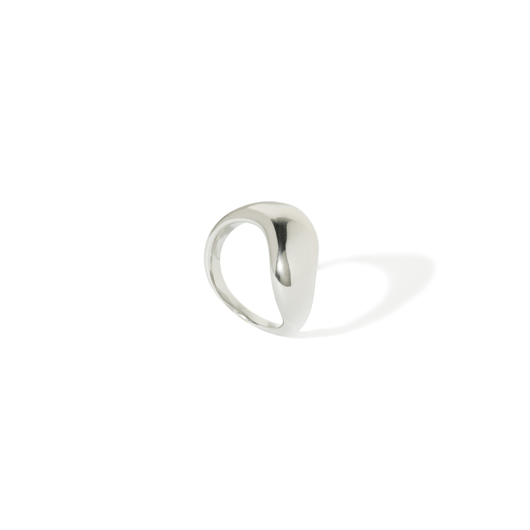 WAVE SILVER RING - ANILLOS - Malandra Jewelry - EUWR273.6-JDR2409038-S-6