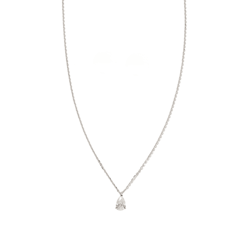 WHITE GOLD DIAMOND NECKLACE 1CT - COLLARES - Malandra Jewelry - BM500.33