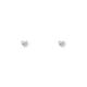 WHITE GOLD HEART STUDS 0.5CT - ARETES - Malandra Jewelry - BM500.11