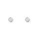 WHITE GOLD ROUND STUDS 2.0CT - ARETES - Malandra Jewelry - BM500.22